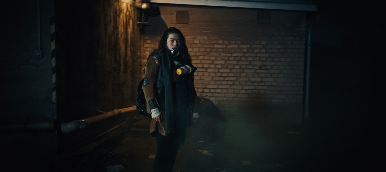 Ausschnitt aus Musikvideo der Band Aggregat Song "Protoplasma".