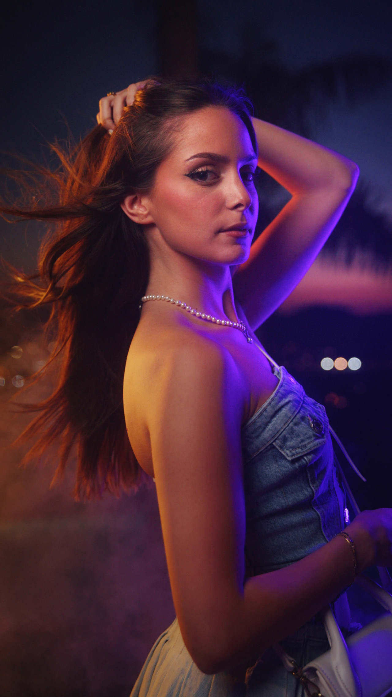 Frame aus Social Clips "House of Fashion". Nahaufnahme von Andrea Subotic.