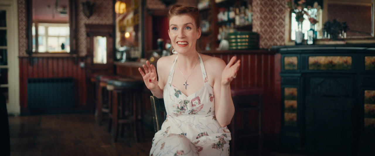 Interview von Rea Garrveys Schwester Margaret. Frame aus Doku "You'll be Grand".